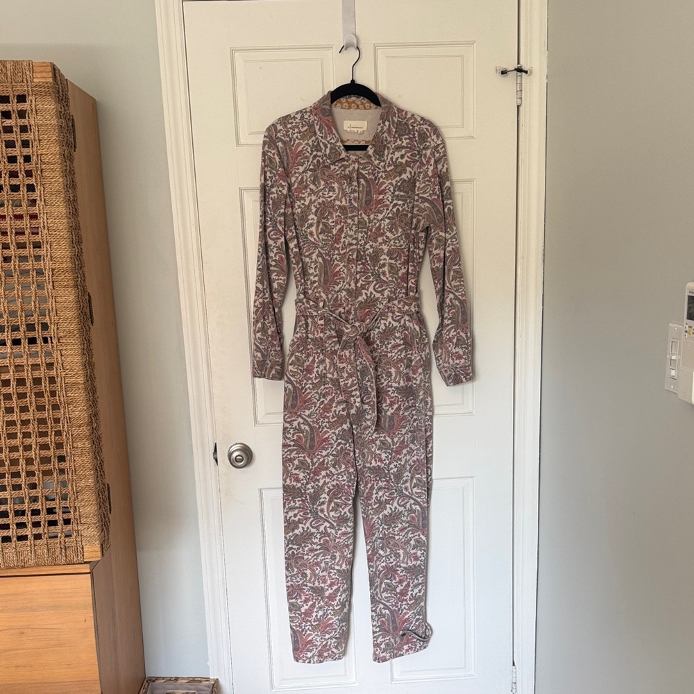 Anthropologie floral Patterned Jumpsuit